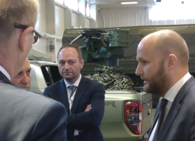 Jaroslav Naď, Ph.D., the Slovak Minister of Defence visits us at IDEB