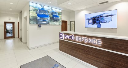 We welcome our visitors in a new reception area
