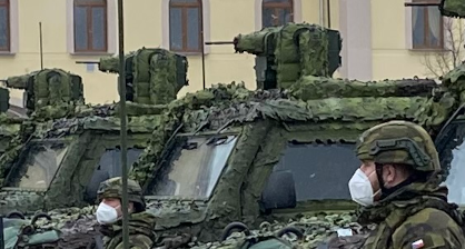 Česká armáda využívá CRANE-SR1G na průzkumných vozidlech
